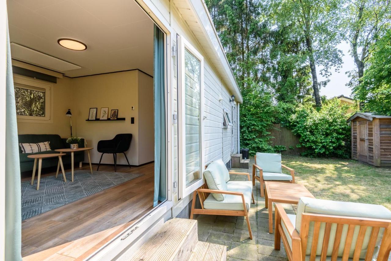 Chalet Met Eigen Tuin Aan De Veluwse Bosrand Putten Eksteriør billede